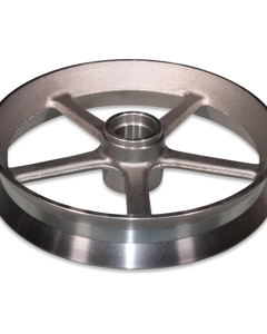 Corner wheel cast iron DR4500